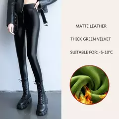 Pantalones de Cuero Grueso - tienda en línea