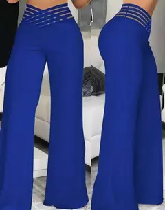 Pantalones acampanados de cintura alta - TOKO Directo a tu Puerta
