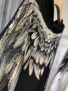 Sudadera con Capucha Diamantes (Imitación)