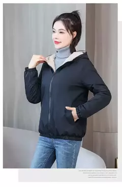 Abrigo de Lana con Capucha - tienda en línea
