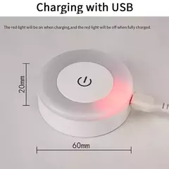 Mini luces LED de noche con Sensor táctil.
