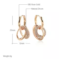 Imagen de Pendientes de Doble Aro