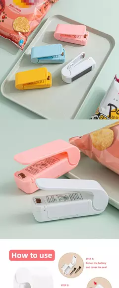 Mini Máquina de Sellado de Bolsas de Calor