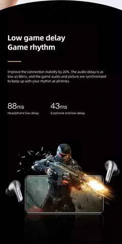 Original Lenovo LP5 auricular inalámbrico Bluetooth carga rápida anti agua. - comprar en línea