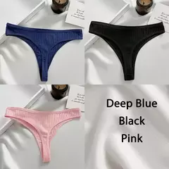 Tanga de Algodón Básica - tienda en línea