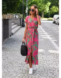 Vestidos largos con estampado Floral para mujer - tienda en línea