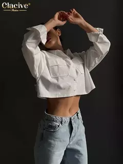 Blusa con Solapa Dama en internet