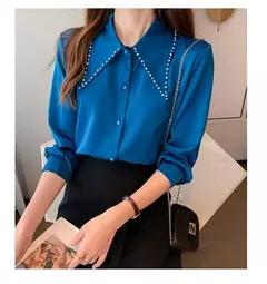 Camisas de Manga Larga Bordadas - comprar en línea