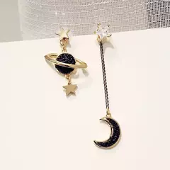 Pendientes Flores Negras en internet