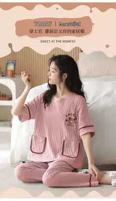 Conjunto de Pijama de Manga Corta - tienda en línea