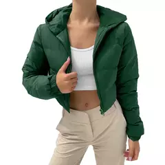 Chaqueta con Capucha Cálida en internet