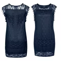 Vestido corto informal de verano sin mangas para mujer - TOKO Directo a tu Puerta