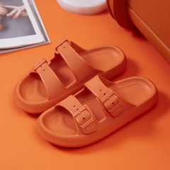 Zapatillas de nube con plataforma gruesa y hebilla para mujer, sandalias desliza - TOKO Directo a tu Puerta