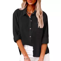 Camisas de lino y algodón para mujer. en internet