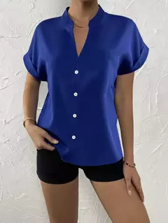 Blusa blanca de Chifón.