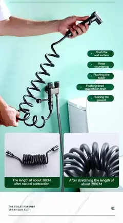 Pistola Pulverizadora de Bidé portátil de Mano - comprar en línea