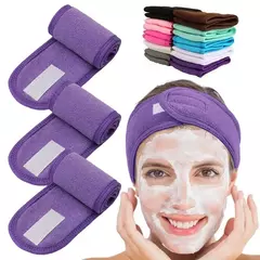 Imagen de Diademas Suaves para Mujer Lavado de Cara