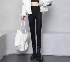Pantalones de Cuero Grueso - tienda en línea
