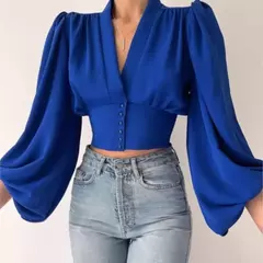 Camisa de Manga Larga Elegante - TOKO Directo a tu Puerta