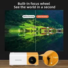 Mini proyector YG300 para el Hogar - TOKO Directo a tu Puerta
