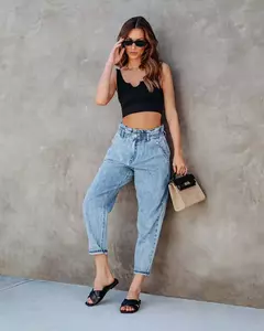 Pantalones Harem en Azul Clásico en internet
