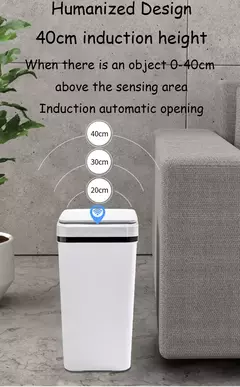 Cubo de Basura con Sensor de Movimiento - TOKO Directo a tu Puerta