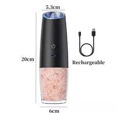 Molinillo de Pimienta y Sal Eléctrico USB en internet