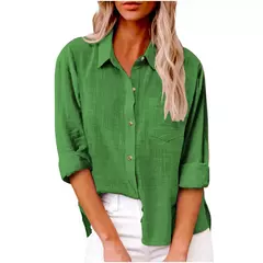 Camisas de lino y algodón para mujer. - comprar en línea