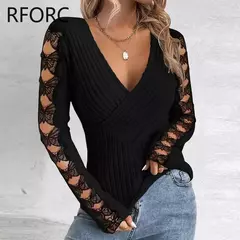 Blusa Básica Top con Lazo
