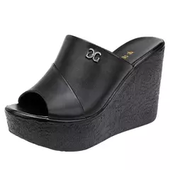 Sandalias Punta Abierta Gruesas - comprar en línea