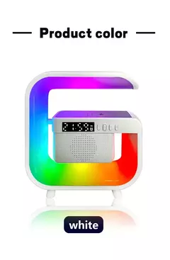 Cargador inalámbrico multifunción con Bluetooth 5.0