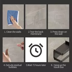 Imagen de Estante de Papel Pigiénico de Plástico