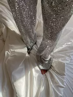 Pantalones de Lentejuelas Brillantes en internet