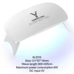 Lámpara LED Para Uñas de 380W