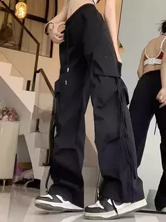 Imagen de Pantalones Rectos con Cordones