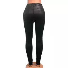 Imagen de Pantalones de Cuero PU Ajustados