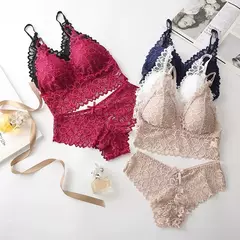 Conjunto de ropa Interior de Encaje Sexy - tienda en línea