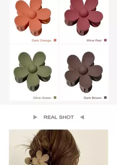 Imagen de Pinzas para el pelo de flores para mujer