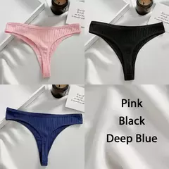 Tanga de Algodón Básica - comprar en línea