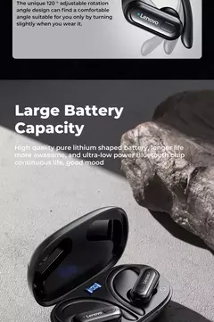 Lenovo-auricular inalámbrico XT60, dispositivo inteligente con reducción de ruido. - comprar en línea