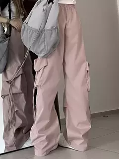 Imagen de Pantalones Rectos con Cordones
