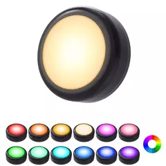 Luces LED nocturnas RGBW con Control remoto, luz regulable. - tienda en línea