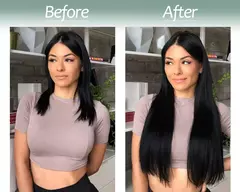 Extensión de Cabello Natural sin Clips - comprar en línea