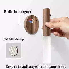 Luz nocturna con Sensor de movimiento, lámpara Led portátil magnética para in - TOKO Directo a tu Puerta