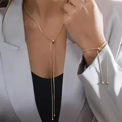 Imagen de Collar de Cadena de Borla