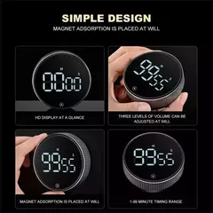 Temporizador de cocina Digital LED - TOKO Directo a tu Puerta