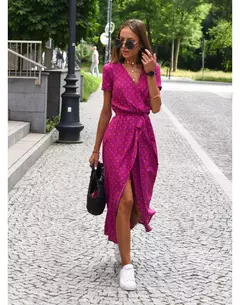 Vestidos largos con estampado Floral para mujer