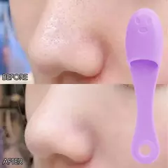 Cepillo de Silicona para la Nariz, Limpiador de Poros Faciales