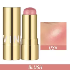 Colorete multiusos 3 en 1, Brillo Facial tinte para ojos, mejillas y labios, resistente al agua. - tienda en línea