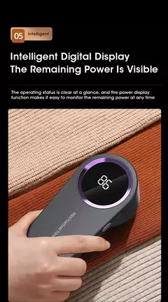 Removedor de Pelusas Eléctrico Portátil Recargable